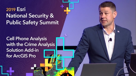 Thumbnail for entry Cell Phone Analysis with the Crime Analysis Solution Add-in for ArcGIS Pro