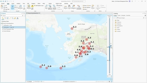 Thumbnail for Use the range slider in ArcGIS Pro