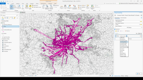 Thumbnail for Public Transit Analysis - Video 9: Creating a Network Dataset with Public Transit Data