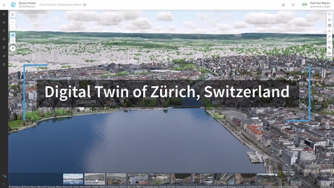 Thumbnail for 3D GIS: Creating a Digital Twin of Zurich  (Extended demo)
