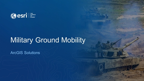 Thumbnail for entry Military Ground Mobility