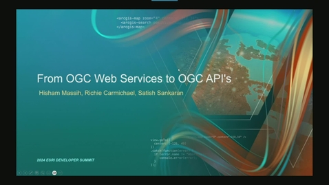 Thumbnail for From OGC Web Services to OGC APIs