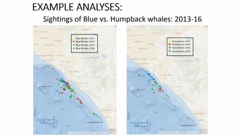 Thumbnail for entry Mapping Marine Mammal Sightings with Esri's Collector for ArcGIS