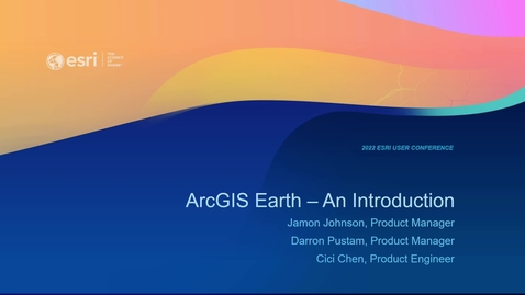 Thumbnail for ArcGIS Earth: An Introduction
