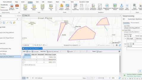 Thumbnail for entry Calculate the Longest Side of a Polygon Feature in ArcGIS Pro