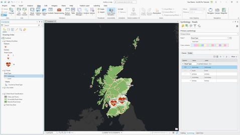 Thumbnail for Author a map in ArcGIS Pro