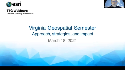 Thumbnail for entry Virginia Geospatial Semester