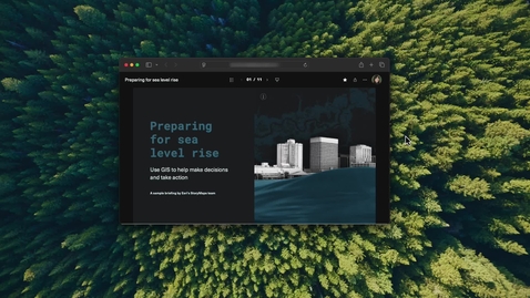 Thumbnail for Briefings: Presentation mode