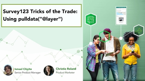 Thumbnail for entry ArcGIS Survey123 Tricks of the Trade: Query ArcGIS Layers with pulldata(&quot;@layer&quot;)