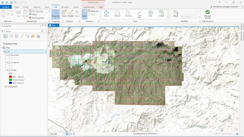 Thumbnail for Esri Mining Webinar Series - Creating a Source Mosaic Dataset from a Collection of Tiled MrSID Files