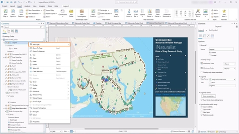 Thumbnail for Use the Add Layer to Legend Functionality in ArcGIS Pro