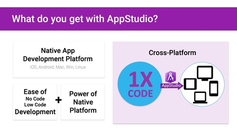 Thumbnail for An Introduction to ArcGIS AppStudio: AppStudio Jumpstart Videos