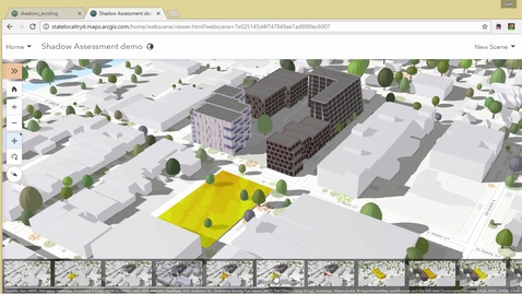 Thumbnail for entry Shadow Impact Analysis Tutorial for ArcGIS Pro