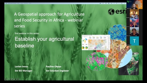 Thumbnail for Establishing Agriculture baseline using Africa Geoportal