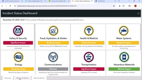 Thumbnail for The ArcGIS Emergency Management Operations Solution