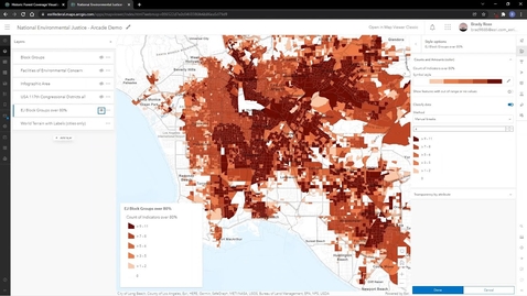 Thumbnail for entry Getting to know ArcGIS Arcade and How to Leverage it in Various Applications: GIS in Higher Ed Chat December 2021