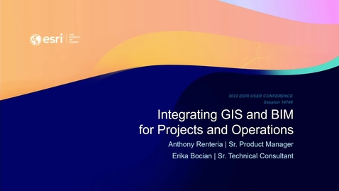 Thumbnail for entry Integrating GIS and BIM for Project and Operations