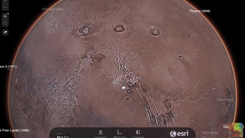Thumbnail for entry Explore Mars with Mars 3D web app
