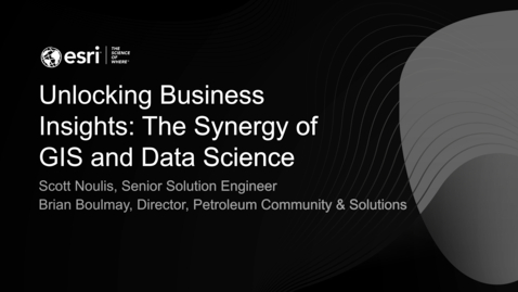 Thumbnail for entry Unlocking Business Insights: The Synergy of GIS and Data Science