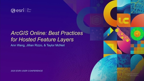 Thumbnail for ArcGIS Online: Best Practices for Hosted Feature Layers