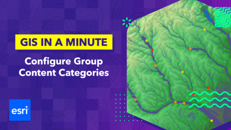 Thumbnail for Configure Group Content Categories