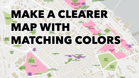 Thumbnail for Make a clearer map with matching colors