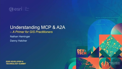 Thumbnail for Understanding MCP and A2A: A Primer for GIS Practitioners