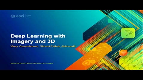 Thumbnail for Deep Learning with Imagery and 3D Data