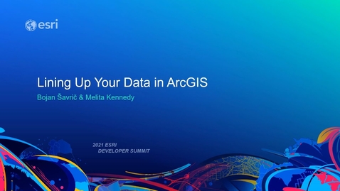 Thumbnail for Lining Up Your Data in ArcGIS