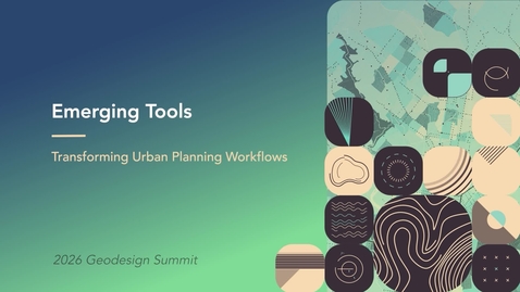 Thumbnail for The Emerging Tools: Transcorming Urban Planning Workflows