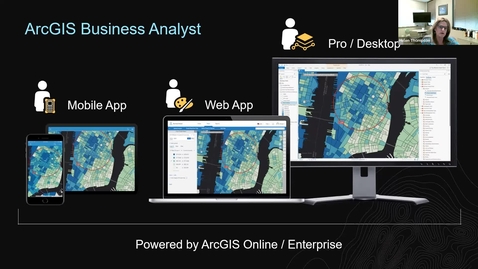 Thumbnail for entry Street Map Premium and ArcGIS Business Analyst – Side by Side comparison