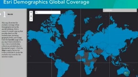 Thumbnail for Supercharge Your Apps with the GeoEnrichment Service and Esri’s Demographic and Business Data
