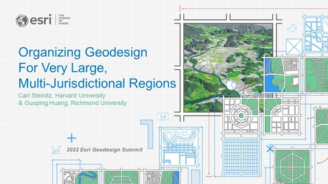 Thumbnail for Organizing Geodesign for Multi-Jurisdictional Regions