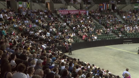 Thumbnail for entry Rider University 153rd Undergraduate Commencement Ceremony