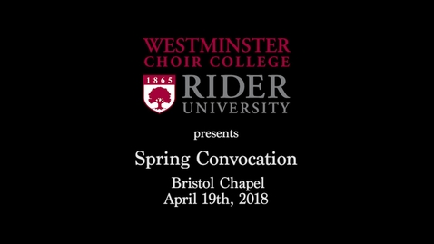 Thumbnail for entry 2018 WCC Spring Convocation