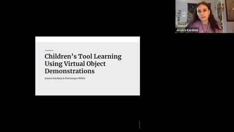 Thumbnail for entry Kardaz &amp; White: Children’s Tool Learning Using Virtual Object Demonstrations