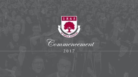 Thumbnail for Rider University 152nd Graduate &amp; College of Continuing Studies Commencement Ceremony