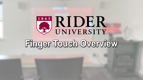 Thumbnail for Epson Interactive Projector - Easy Interactive Tools - Finger Touch Feature