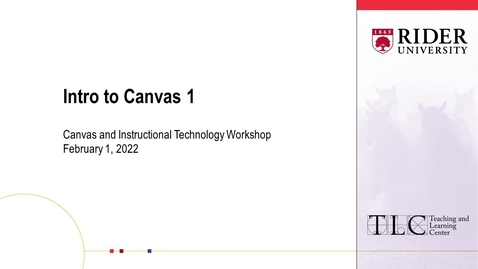Thumbnail for Intro to Canvas 1