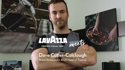 Thumbnail for entry Lavazza meets David Cutler-Colclough, Brand Ambassador