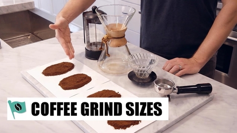 Thumbnail for entry Coffee Grind Sizes For Popular Brew Methods 