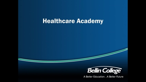 Thumbnail for entry Healthcare Academy Info Session 