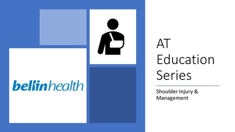 Thumbnail for AT Education Series: Shoulder Injury and Management