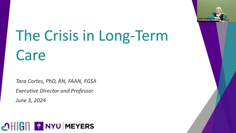 Thumbnail for T. Cortes - Long-Term Care in Crisis