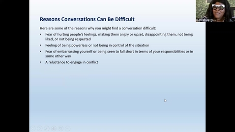 Thumbnail for Leading Difficult Conversations &amp; Setting Boundaries