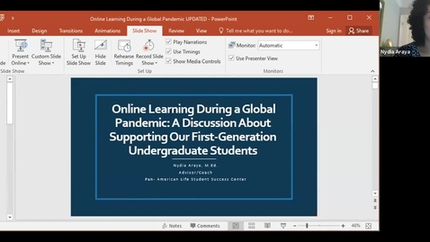 Thumbnail for Online Learning During a Pandemic