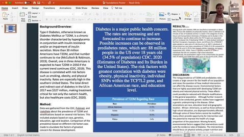 Thumbnail for entry Factors Affecting the Prevalence of Type II Diabetes