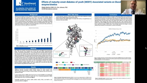 Thumbnail for entry Effects of maturity-onset-diabetes-of-youth (MODY)-Associated variants on Glucokinase enzyme kinetics 