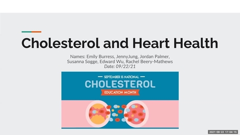 Thumbnail for entry Cholesterol and Heart Health