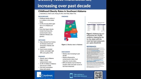 Thumbnail for Childhood Obesity Rates in Southeast Alabama